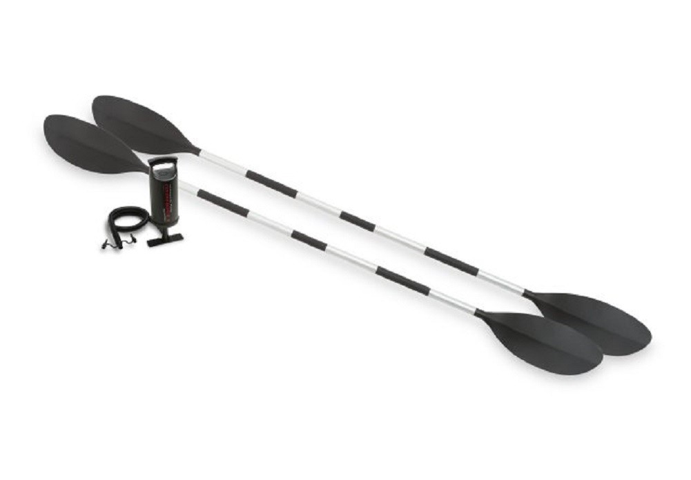 Intex Explorer K2 Inflatable Kayak Set 2 Person 10 ft 3in X 3ft X 1ft 8in