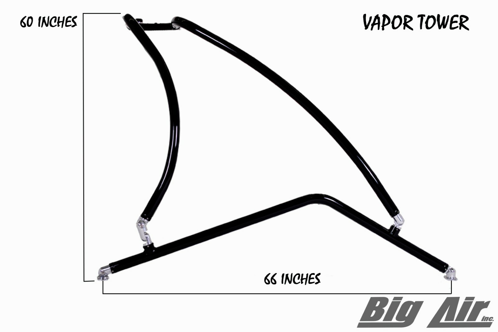 Universal Wakeboard Tower Polished Aluminum Big Air Vapor – WAKE ESSENTIALS