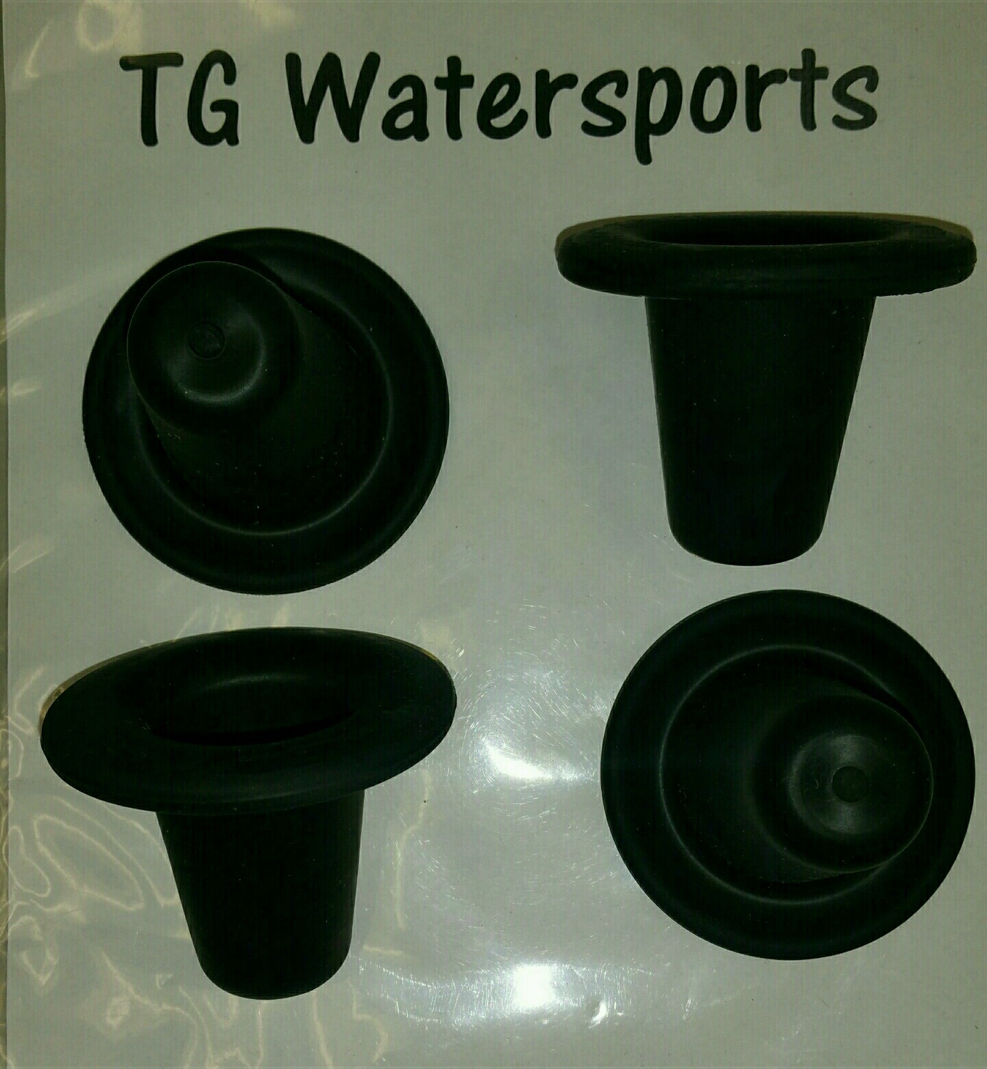 TGW Universal Kayak Scupper Plug 4 Pack. UV Protected, Lightweight low profile.
