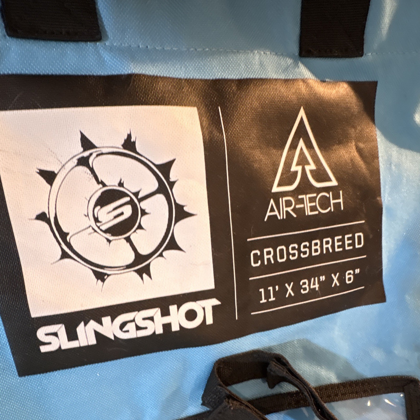 Slingshot Air-Tech Crossbreed Board Bag Blue/Black 11′ x 34″ x 6″