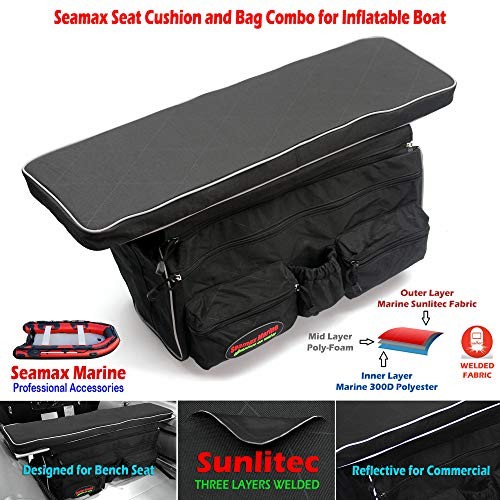 Seamax Sunlitec Inflatable Boat Bench Seat Size A – 30″ for 230-260 Boats