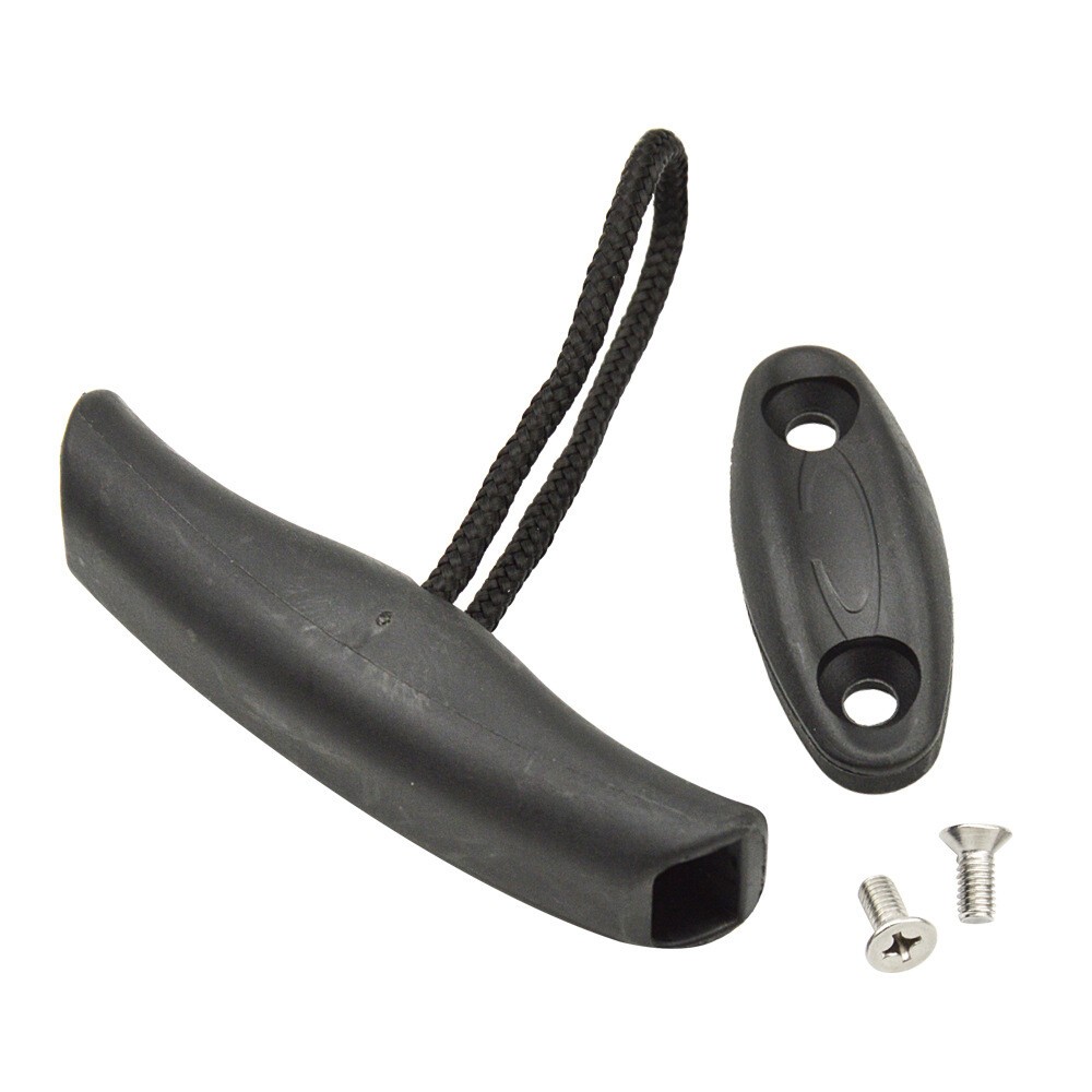 4 Pack Kayak Carry Pull Handle T-Handle with Cord and Pad Eyes Screws