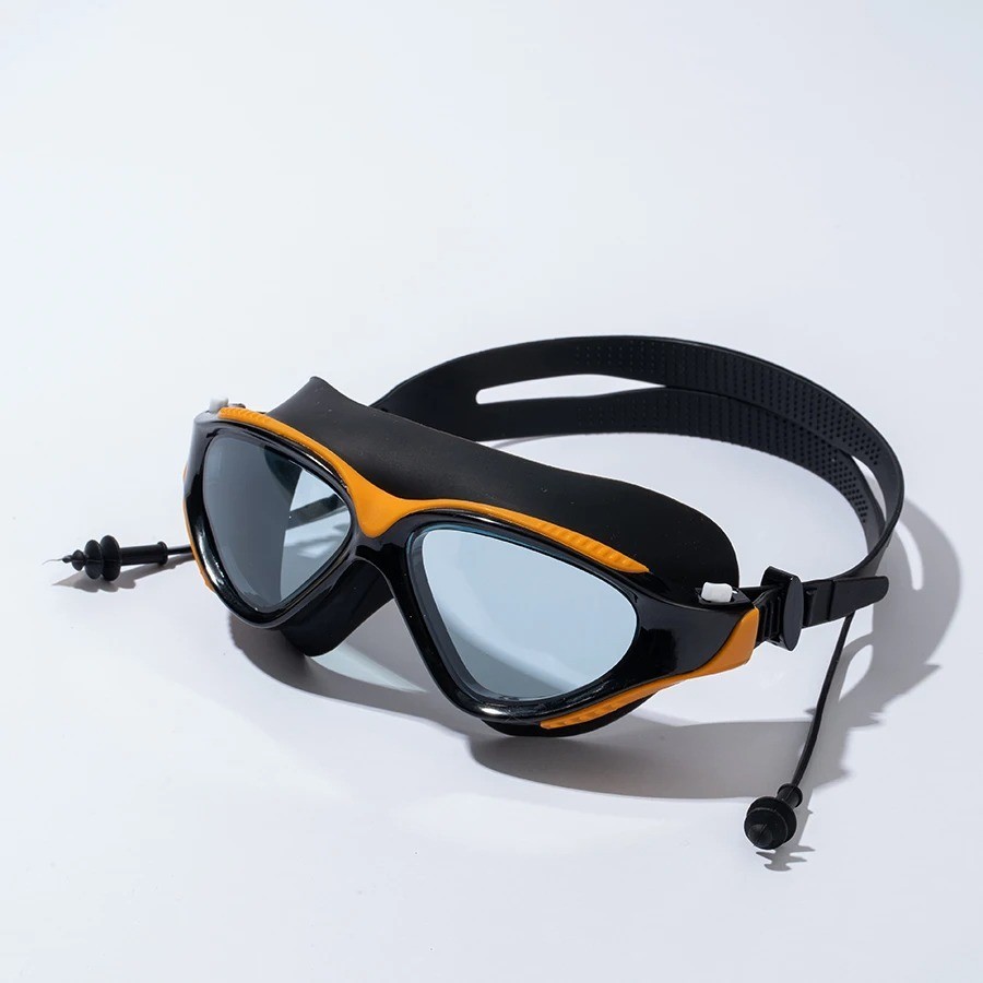 Wide View Clear View Swimming Goggles for Adult, Anti-Fog UV Protection No Leak