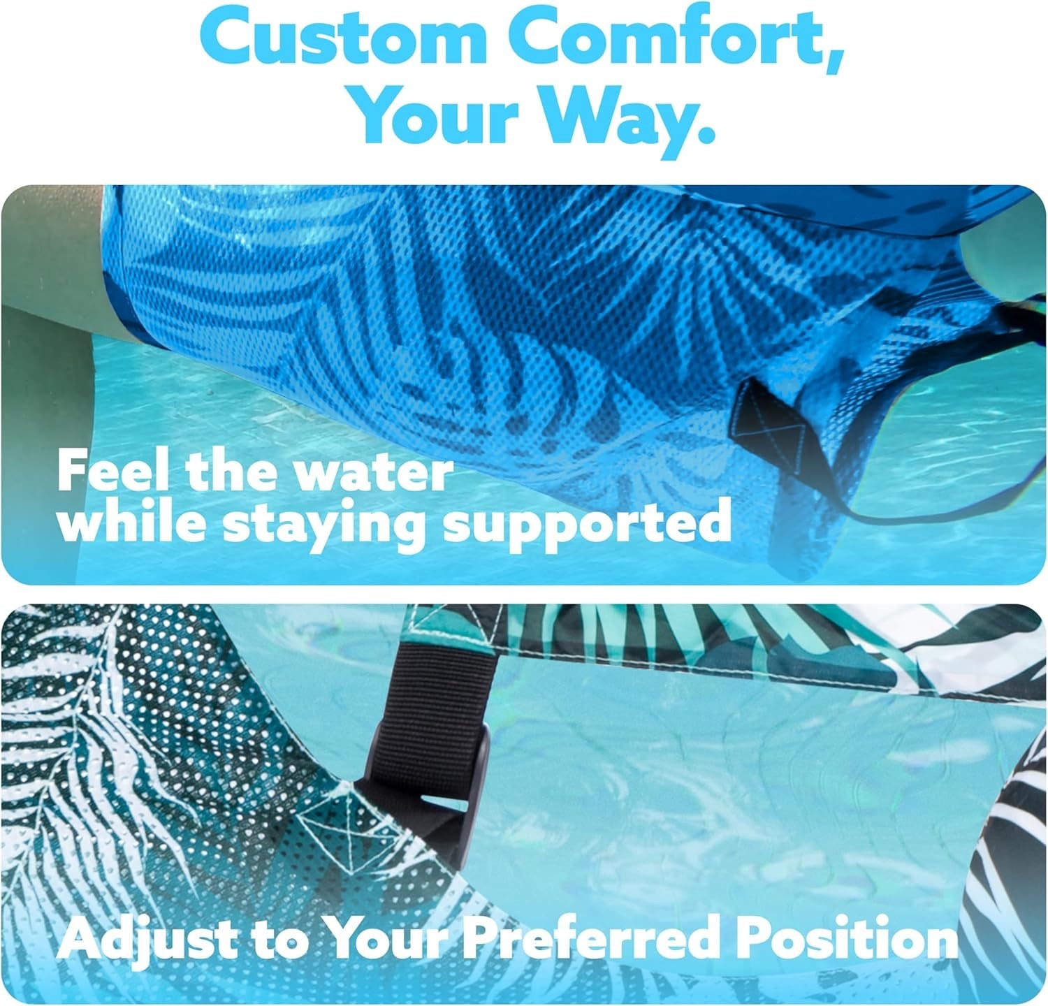 3/2 Packs Inflatable Pool Float Hammock Chairs Lounge Summer Water Fun US
