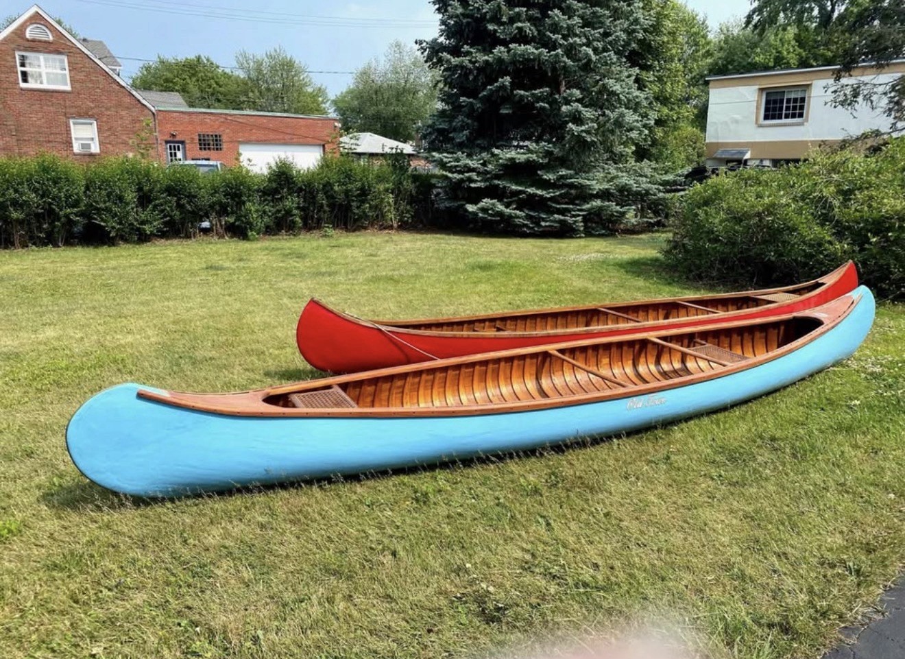 Restored 1923 Otca Old Town Canoe