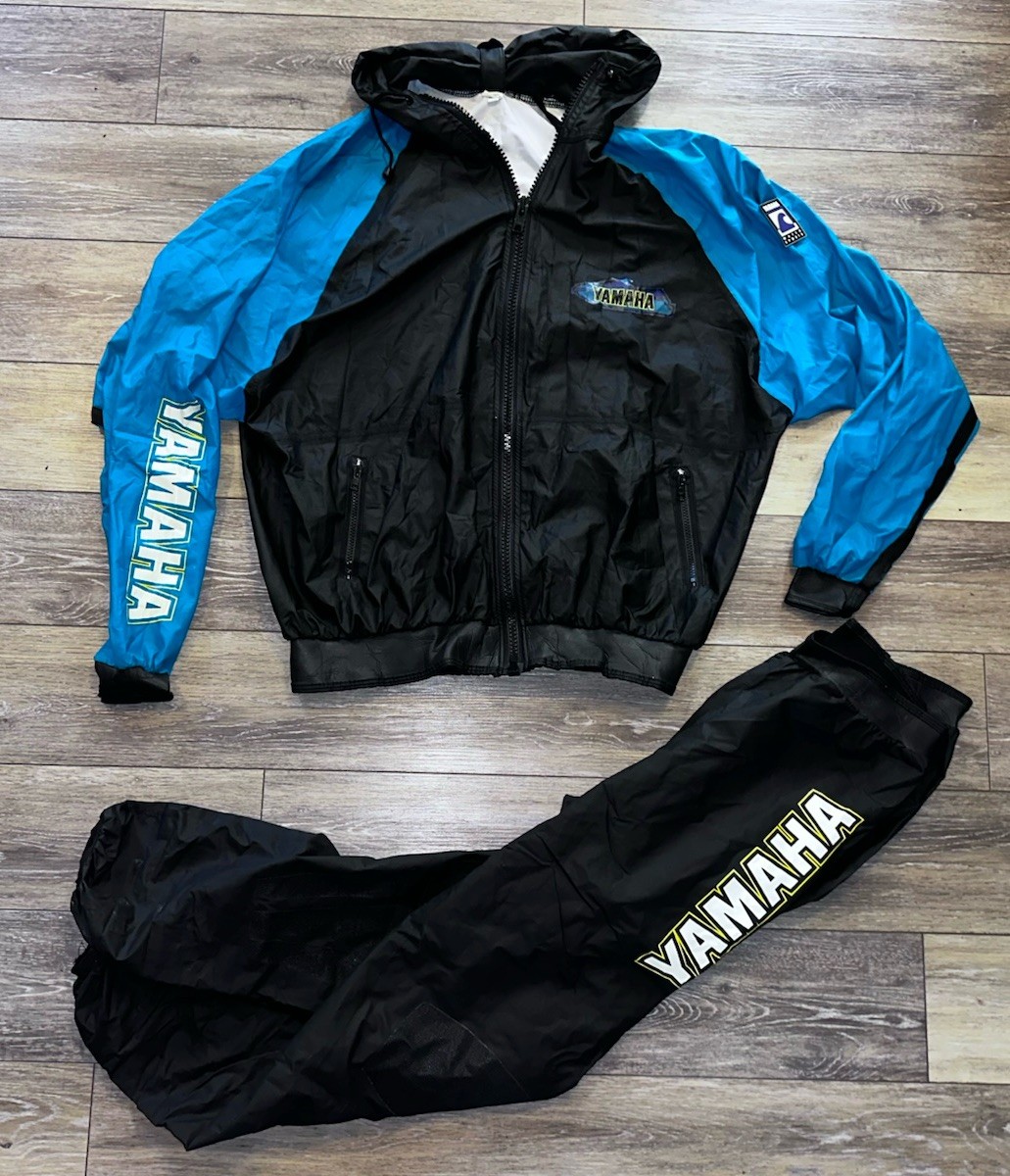 Vintage YAMAHA Jet Ski Pants & Jacket Wetsuit Set Men’s Size XL Jet Ski PWC