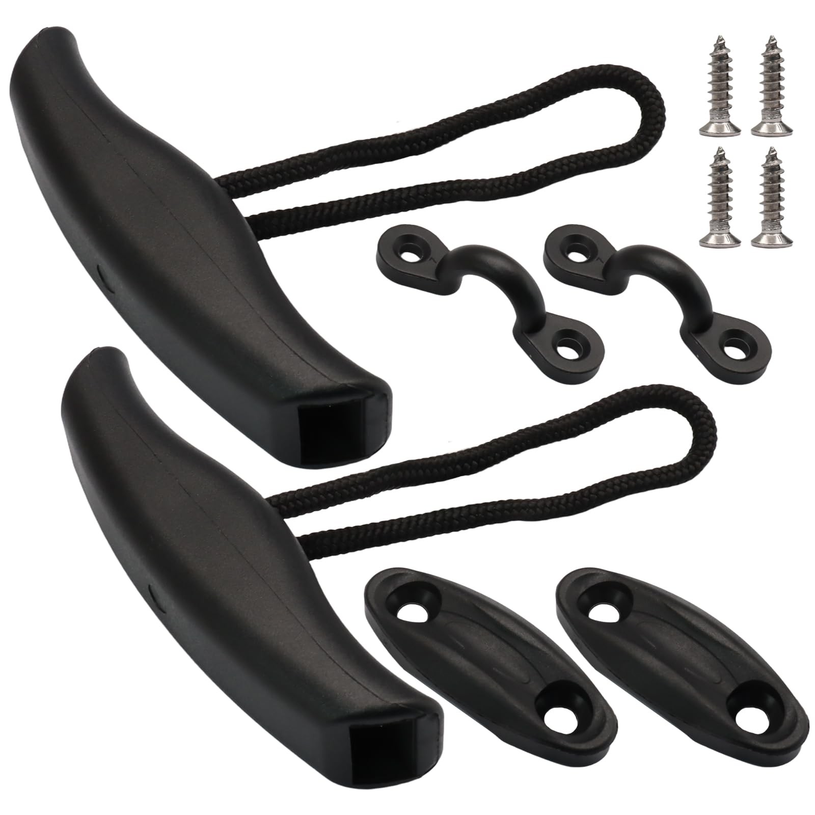 Kayak Handles 2 Pack Heavy Duty, Plastic Carry Handles T Rope Handle Kayak Ac…