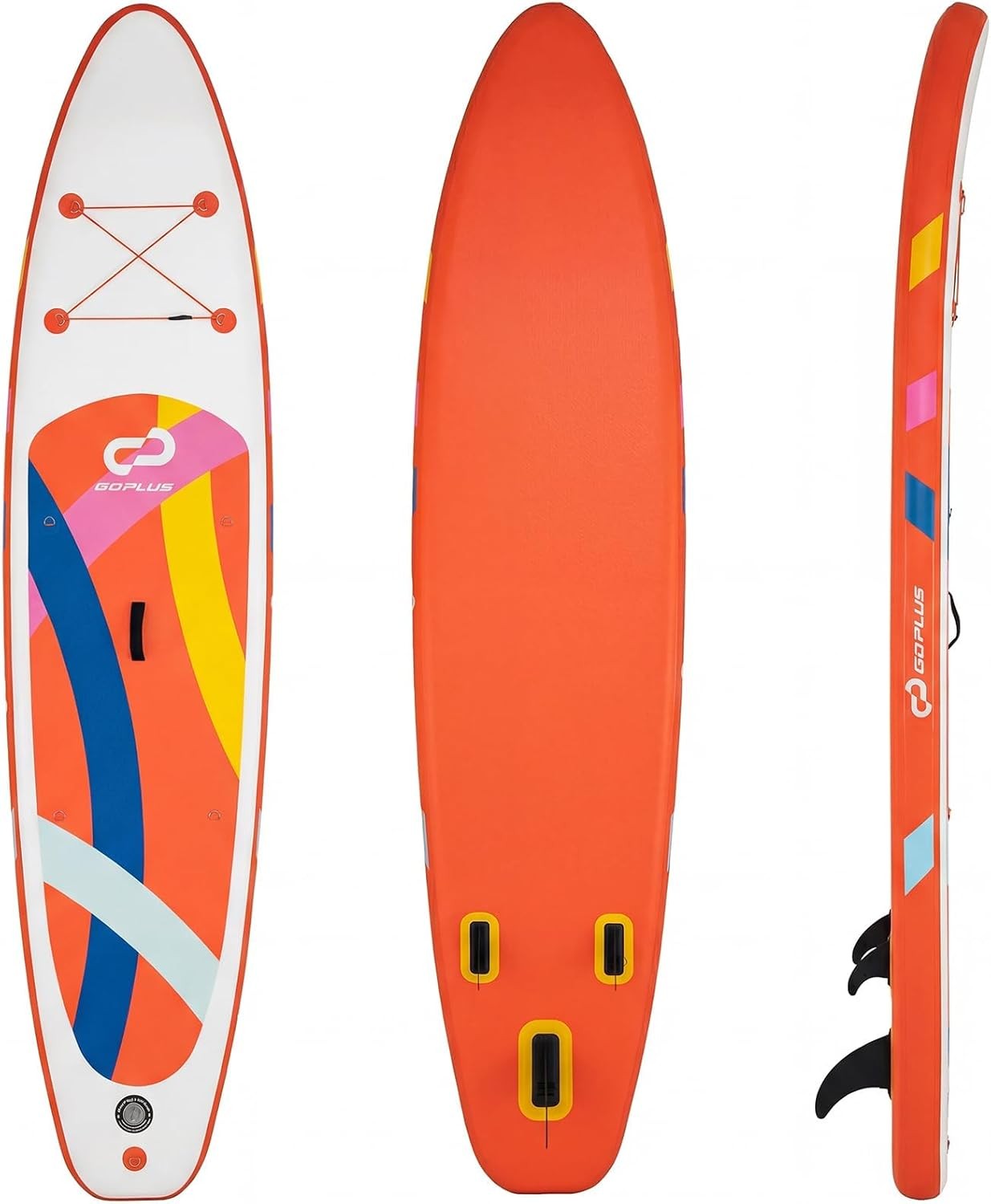 Inflatable Stand Up Paddle Board 11FT SUP W/ Accessory Pack Adjustable Paddle