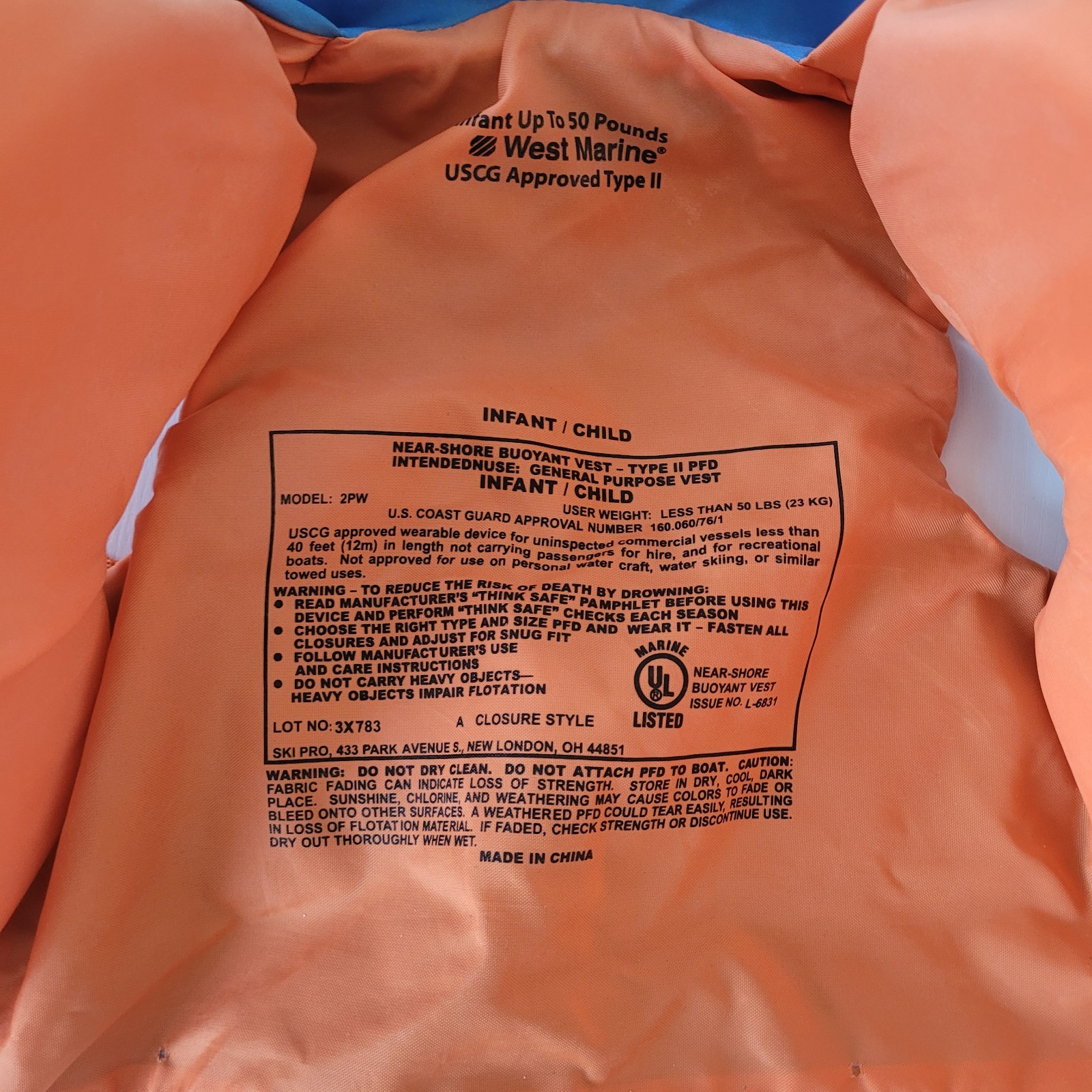 Stearns Boys Unisex 30-50 pounds Lot Of 2 Puddle Jumper Vest Life Preserver