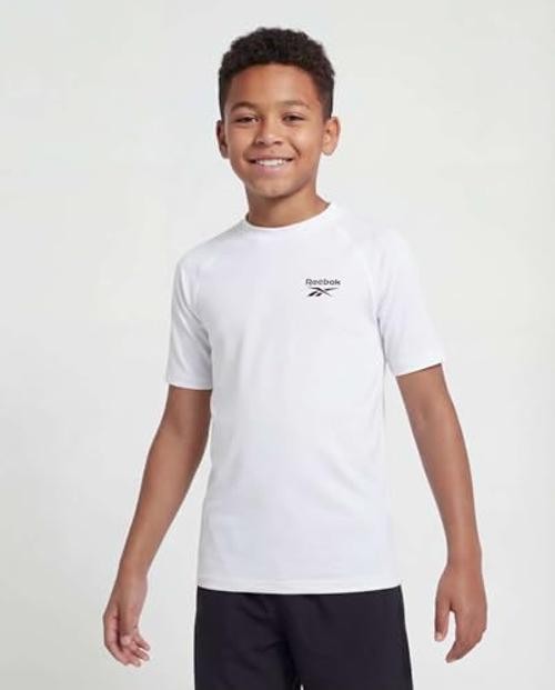 3 Pack: Boys’ X-Large Solid Black, Solid Bright White, Solid Ultimate Grey