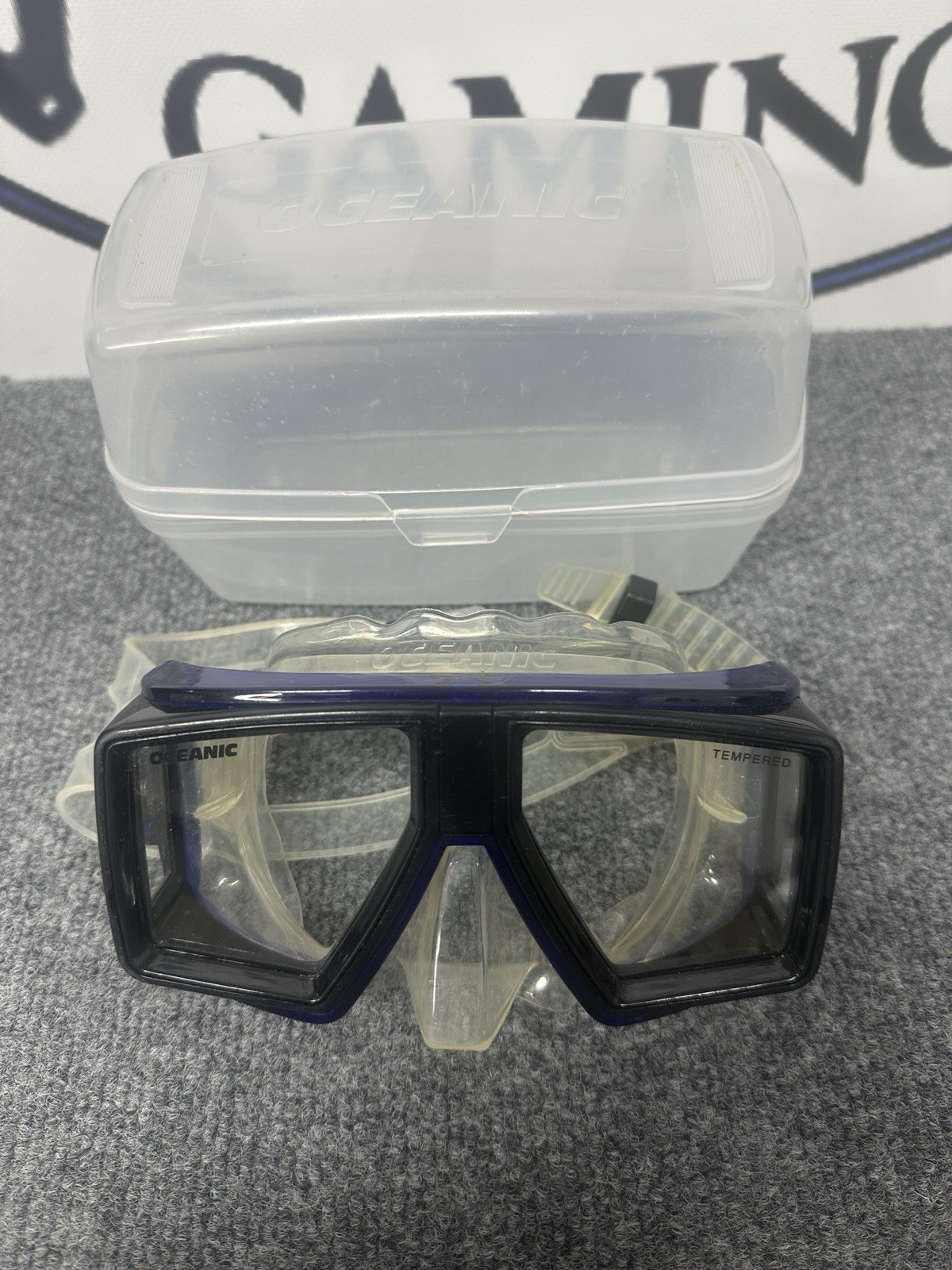OCEANIC GOGGLES – BLUE – TEMPERED GLASS – FREE SHIPPING!