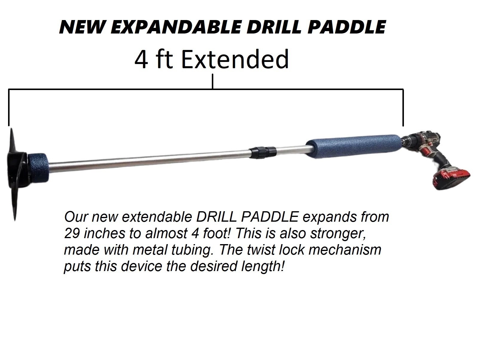Drill Paddle ®, SCUBA, KAYAK,BOAT,CANOE,PONTOON,TUBE,OCEAN,PONTOON,OAR,DINGHY!