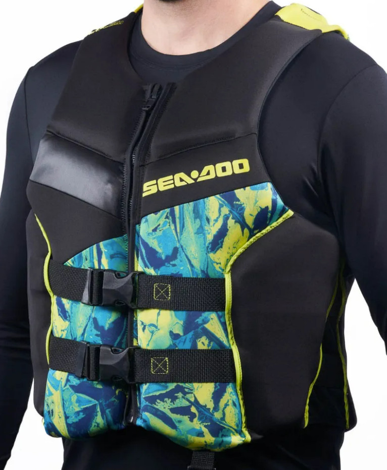 SEA-DOO AIRFLOW REFRACTION EDITION PWC MEN’S SIZE SMALL LIFE JACKET PFD