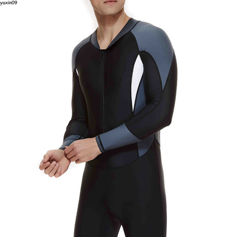 Men Dive Skins Suit Full Body Swim Swimsuit Long Sleeve Diving suit Water Sports