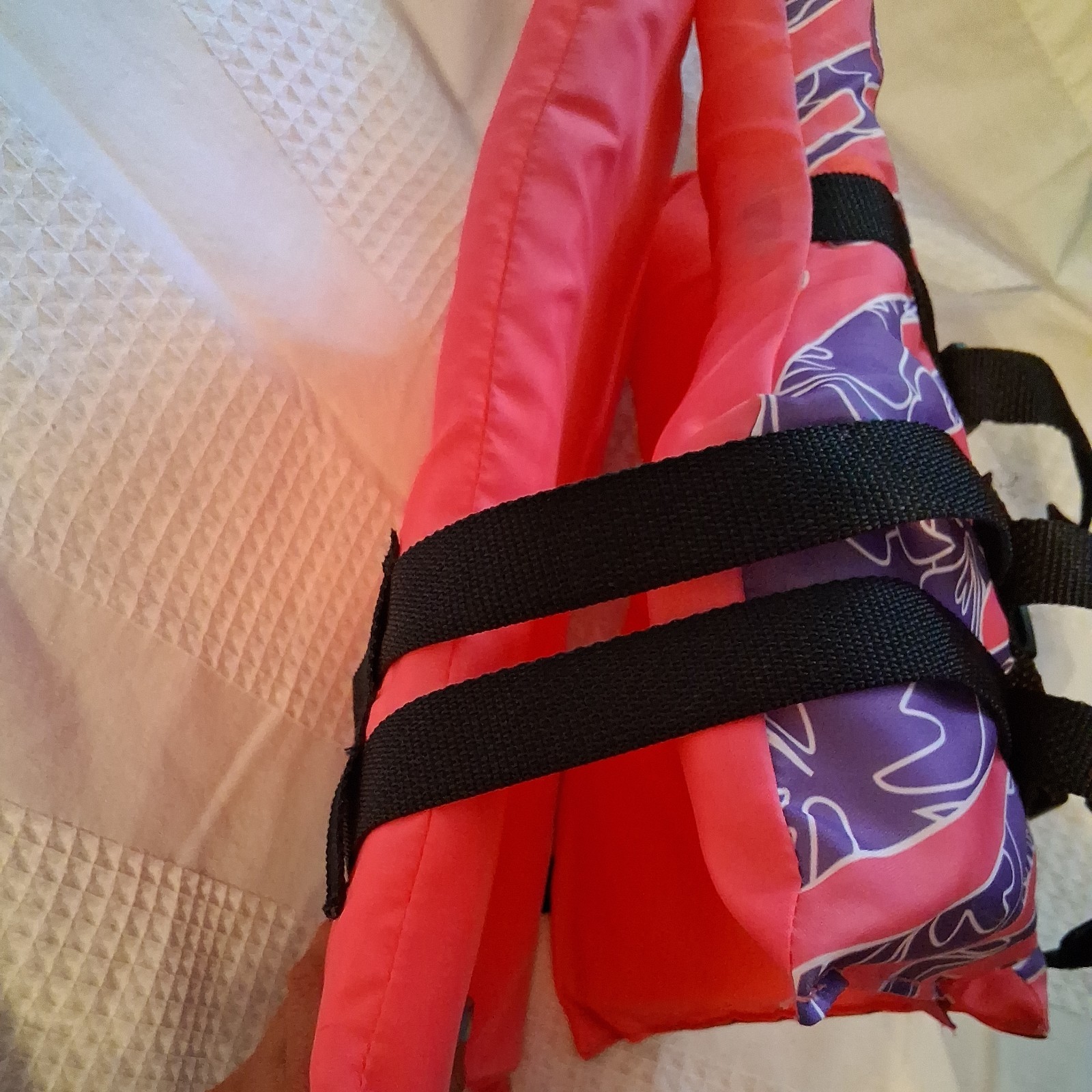 Aqua Leisure ~ Ocens7 ~ Youth Flotation Aid Vest ~ Pink ~ model 12415A