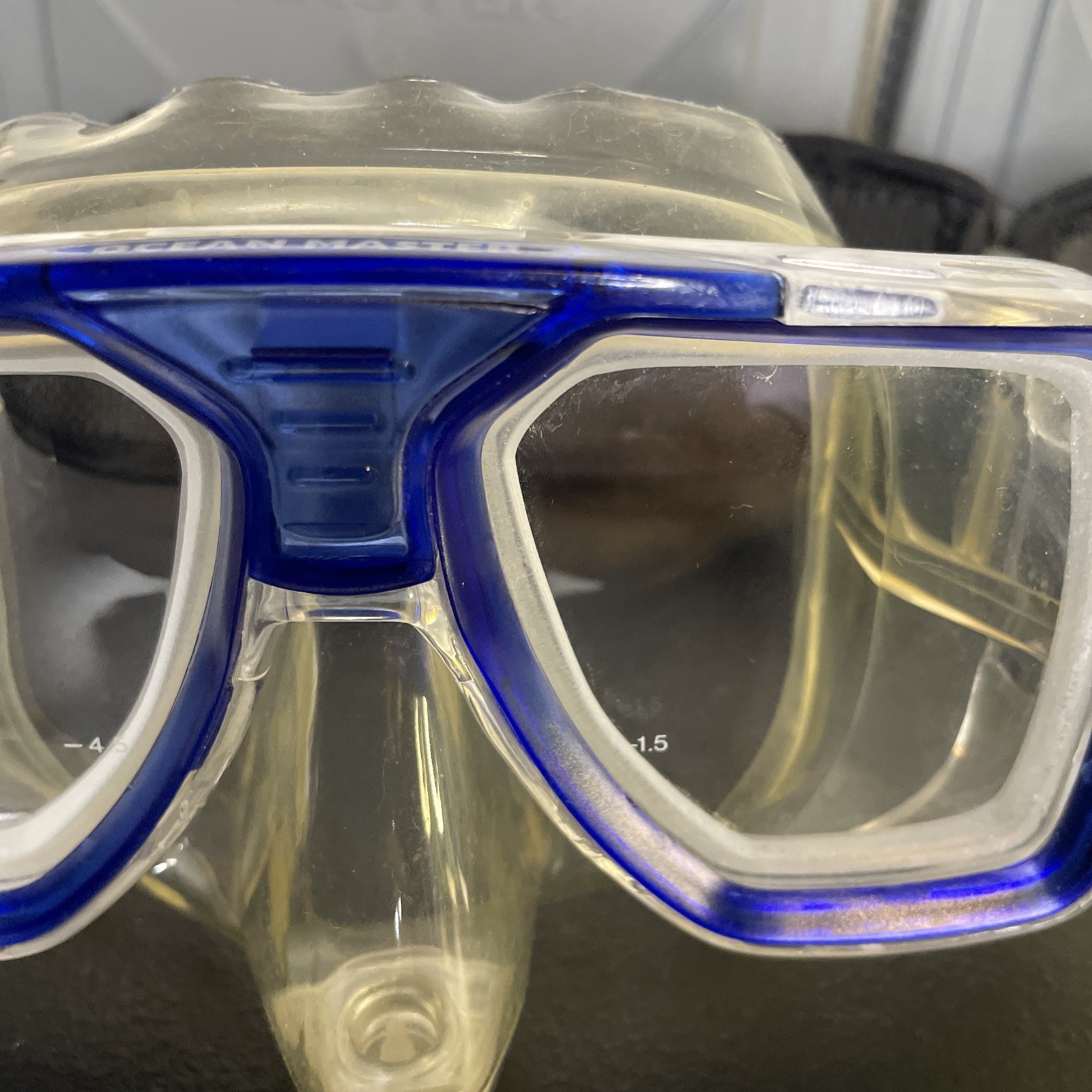 Ocean Master Tempered Glass Snorkeling Masks Q Strap Lot Of 3 With Cases