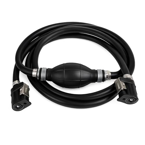 5/16″ 8mm Fuel Line Assembly, 6.8FT Marine Outboard Boat Motor RVs Fuel Gas