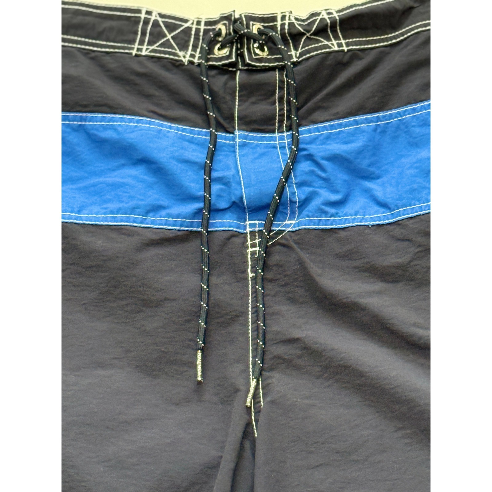 Nautica Mens XXL Blue Swim Trunks Excellent