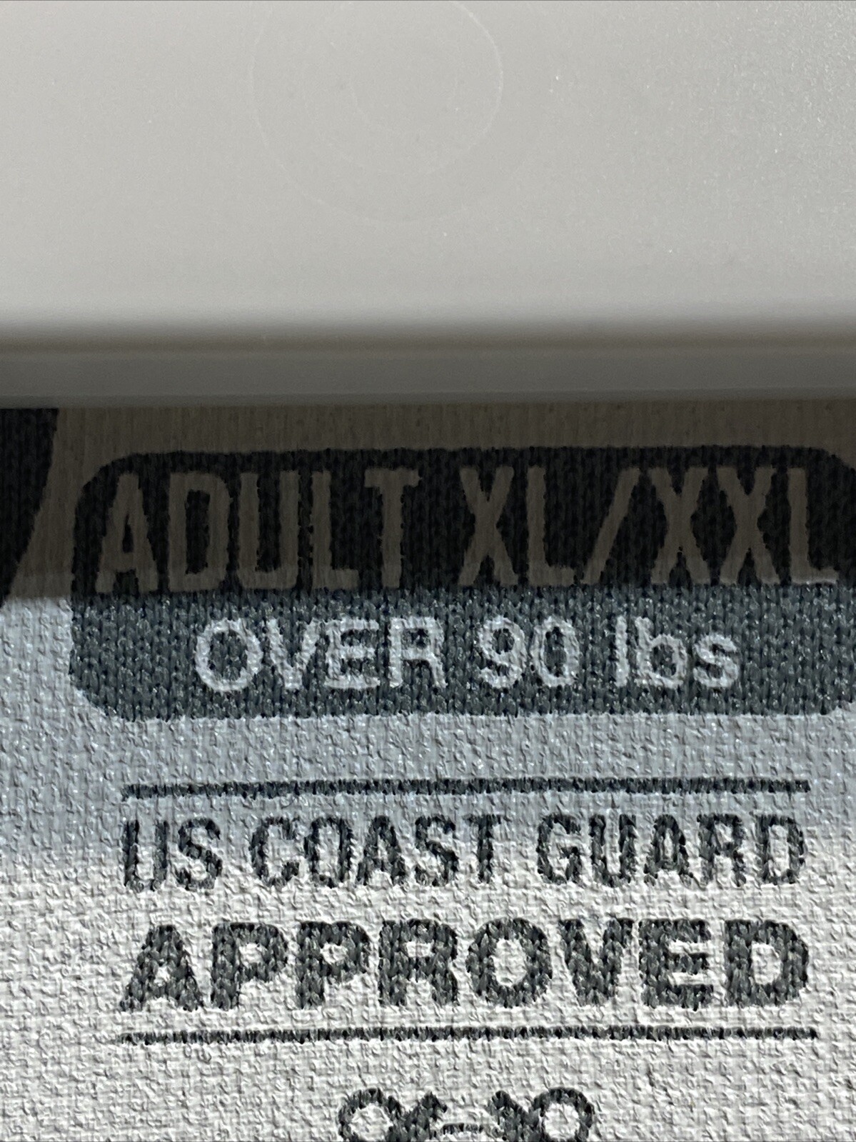 Speedo Adult Life Vest – Black/Gray XL/XXL NEW w Tags 44-56” Chest. VOL Discount