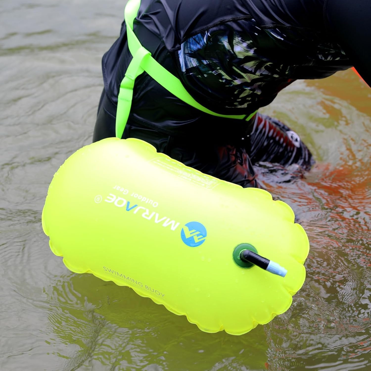 Swim Buoy – Pull Buoy for Open Water,Lightweight and Brightly Colored