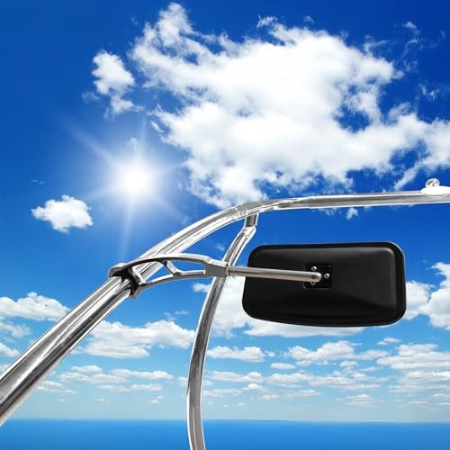 Chrome Wakeboard Mirror 7×13 Convex 360