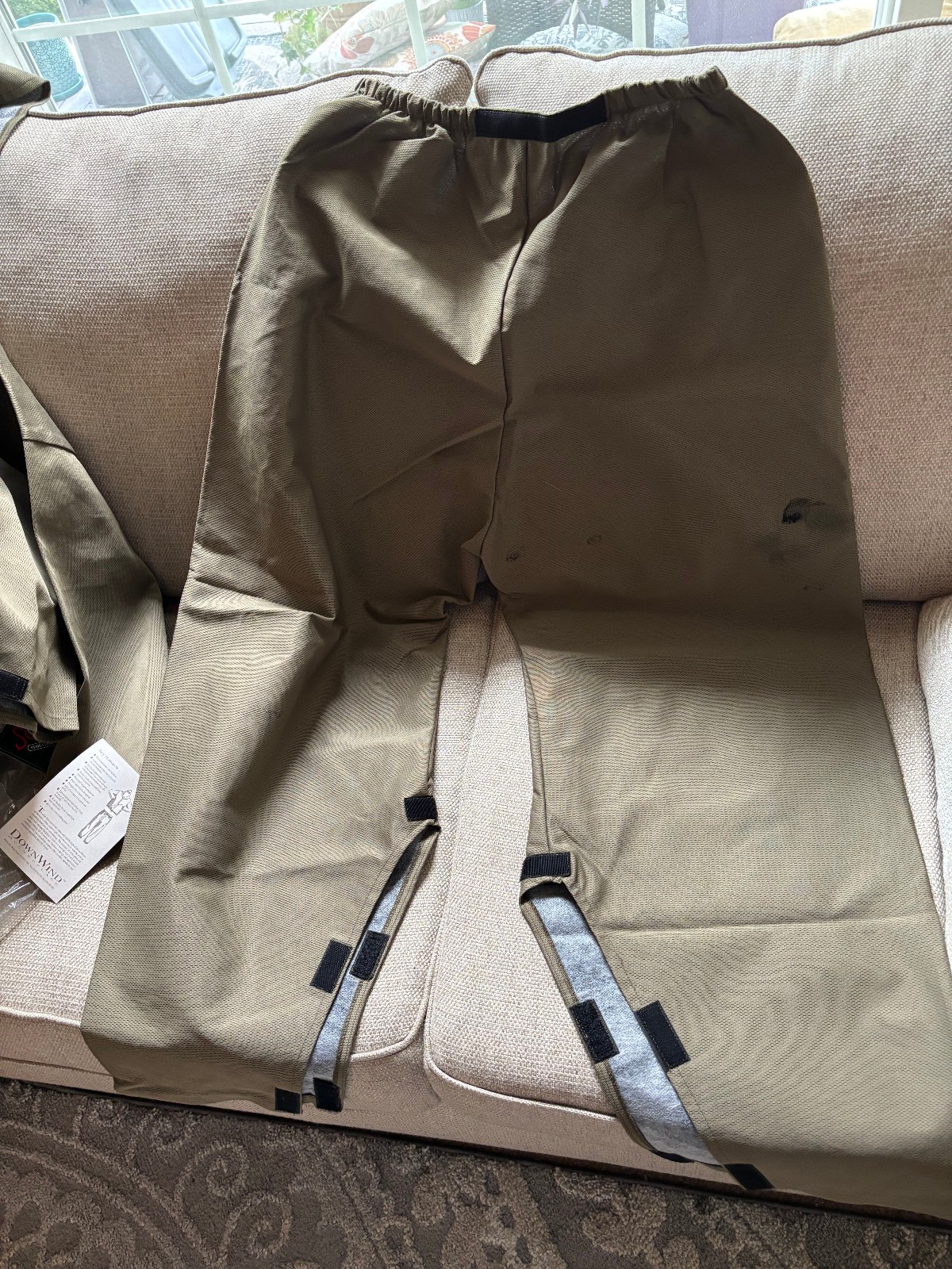 DOWNWIND 3D CAMAFLOUGE FULL BODY HUNTING OUTFIT MENS L/XL SCENTLOK NWT