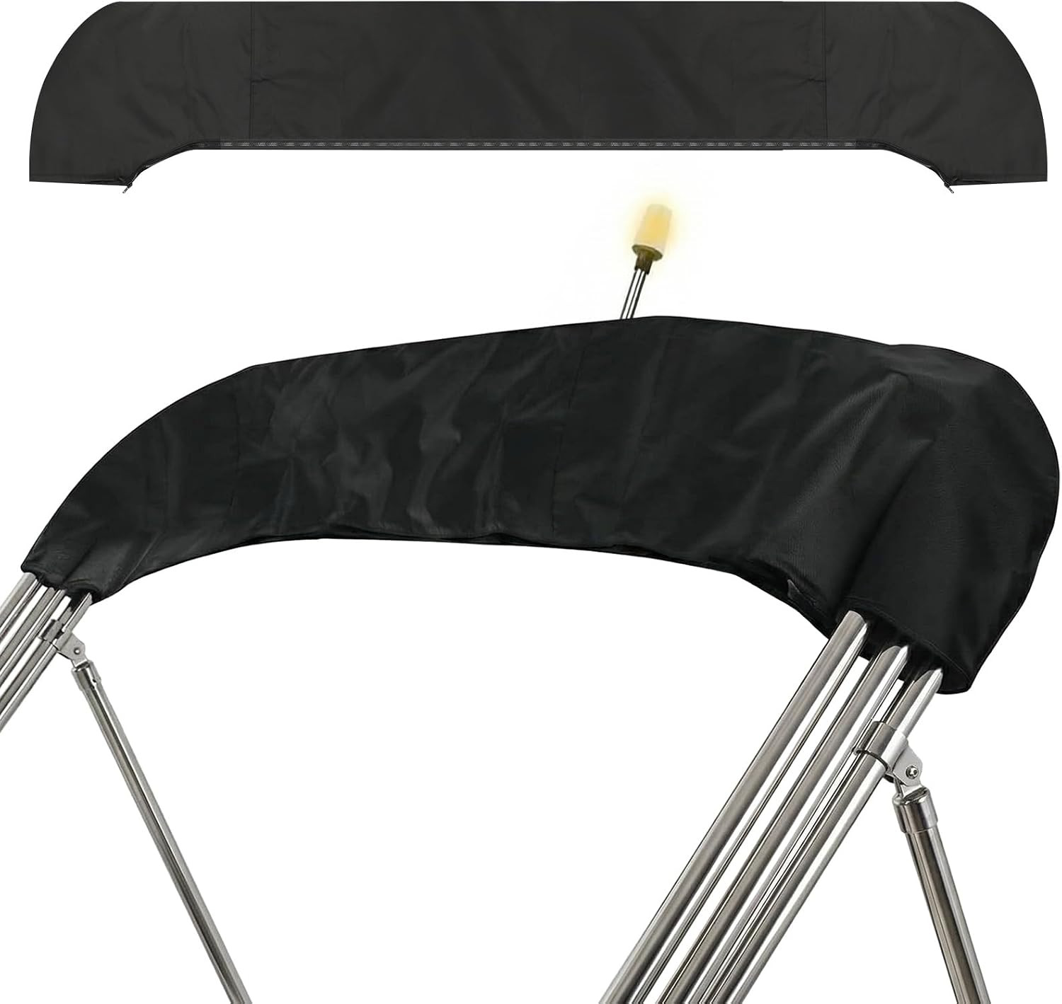 Oversize Bimini Top Storage Boot Cover, Fits up to 103″ / 8.5′ Wide, Design with