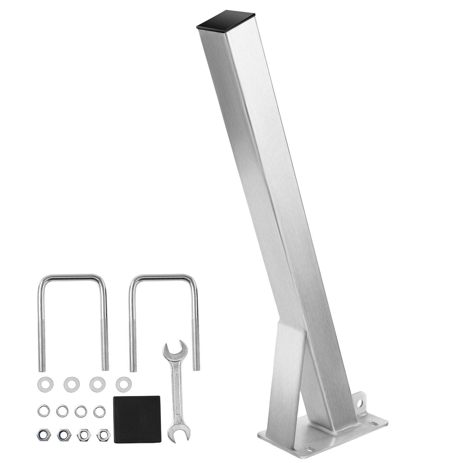 Boat Trailer Winch Stand, 3x3x34 Inch Posts, Galvanized, U – Bolts, for Jet Ski