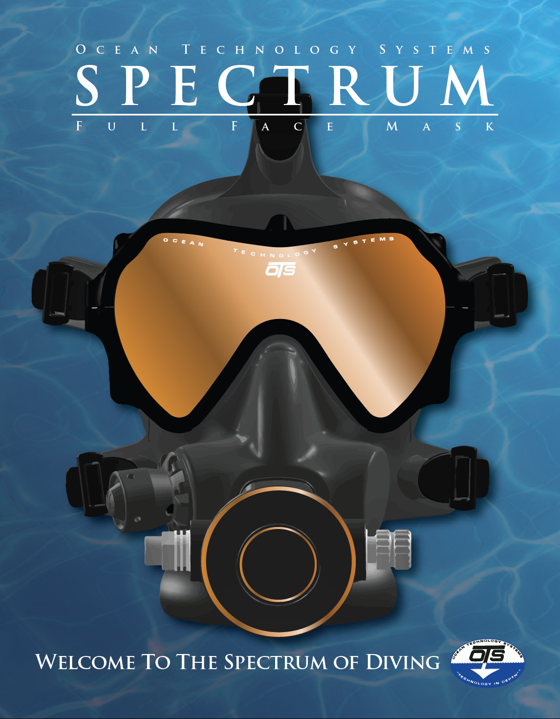 Spectrum Full Face Mask – Use your own regulator. OTS