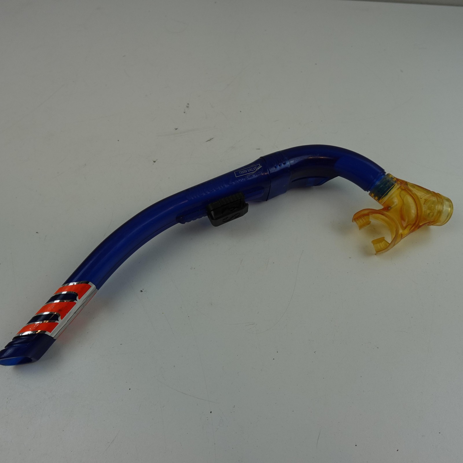 Scubapro Shotgun 2 Snorkel One Size Blue Twin Valve Dive Swim Snorkeling