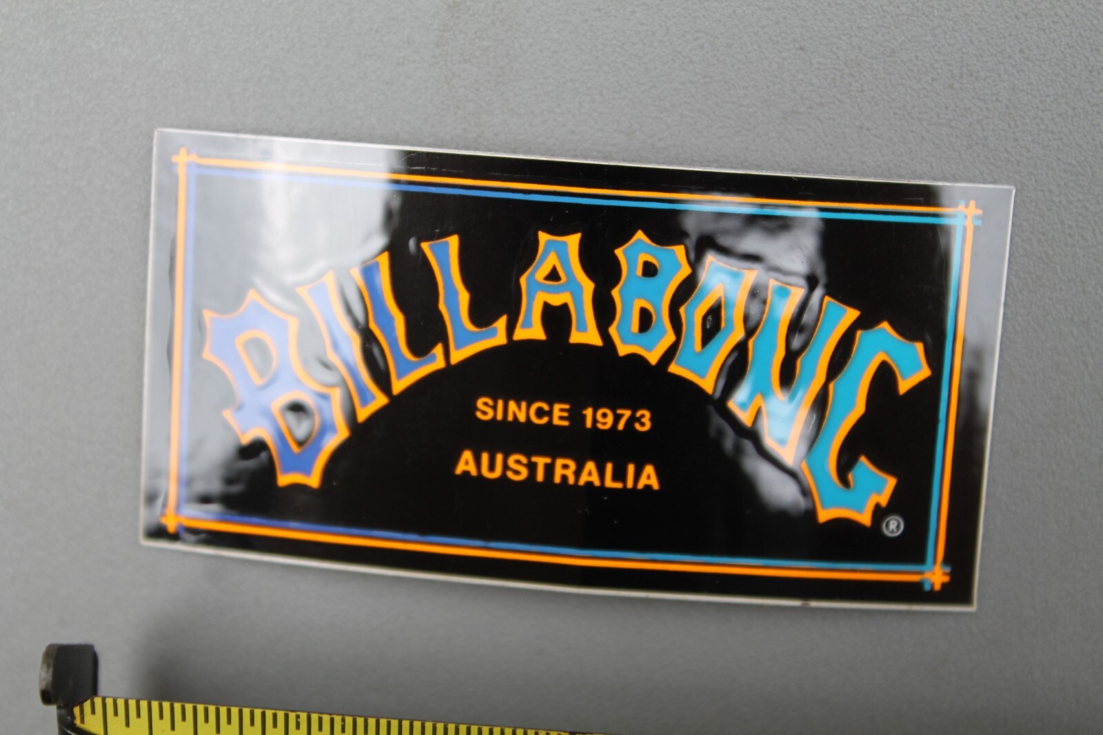 Billabong Surfboards Purple Neon Orange Green OG 80’s B8 Vintage Surfing STICKER