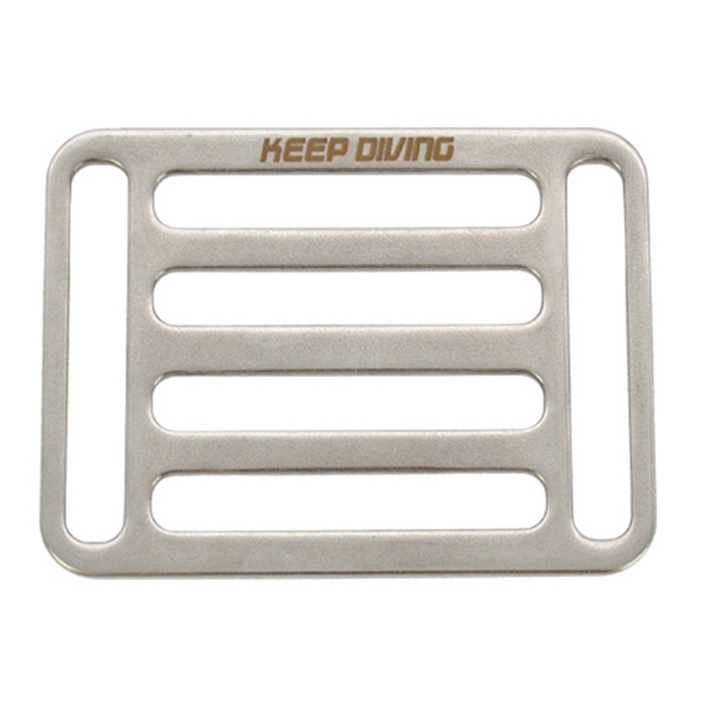 Adjustable Scuba Diving Weight Belt Slid Keeper for Various Webbing Sizes