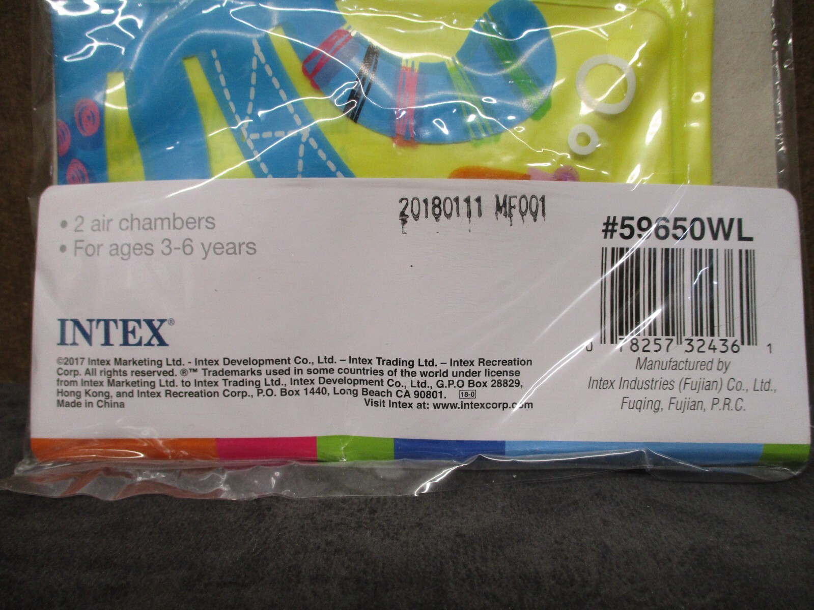 Intex Inflatable Sea Buddy Arm Bands Child Swim Pool Swim Floats NEW IN PACKAGE