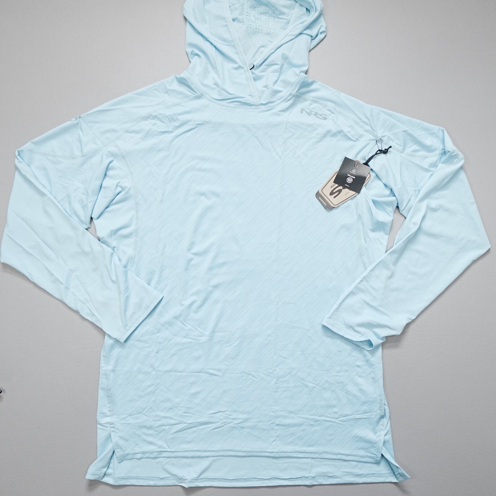 NRS Men’s Silkweight Varial Hoodie Poseidon Sea Angel 100% Recycled UPF 50+