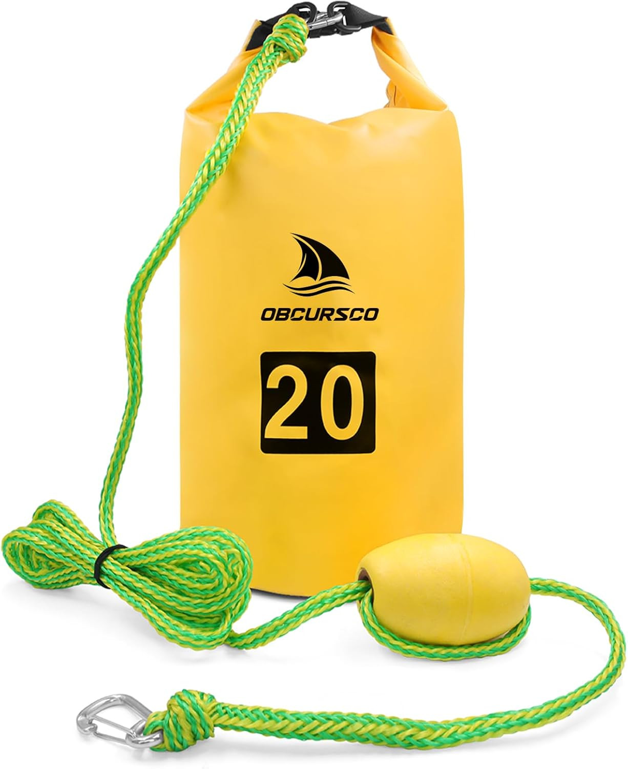 20L Jet Ski Anchor Kit PWC Anchor 2 in 1 Sand Bag Anchor for Float with Adjustab