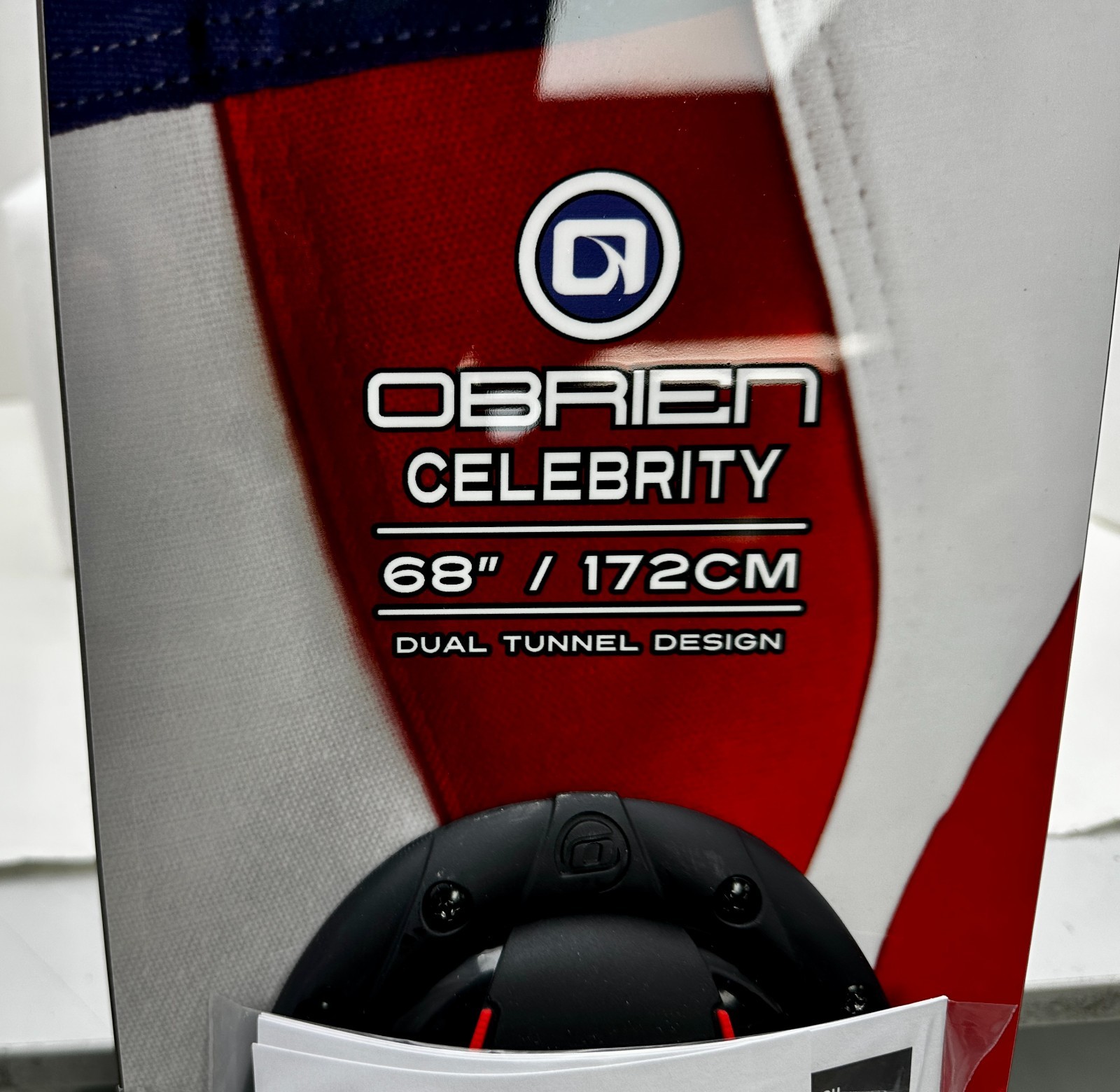 O’Brien Celebrity 68″ Combo Water Skis w/ Bindings 2026 To Fit US Men 4.5-13