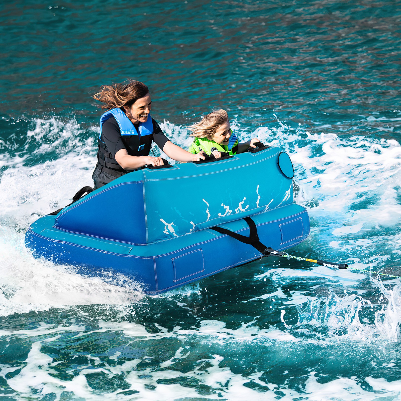 Inflatable 2 Person Towable Tubes for Boating Water Tubes for Boats to Pull