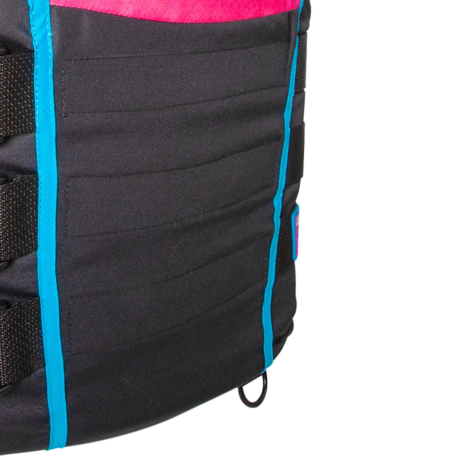 JETPILOT Vintage Nylon CGA 3-Buckle PFD Vest Side Entry PWC Blue Black JP23212