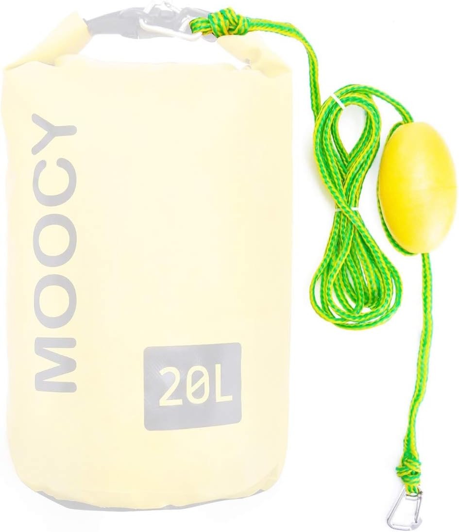 MOOCY Marine-Grade Heavy Duty Float Rope – High Visibility Rope with 316 Stainle