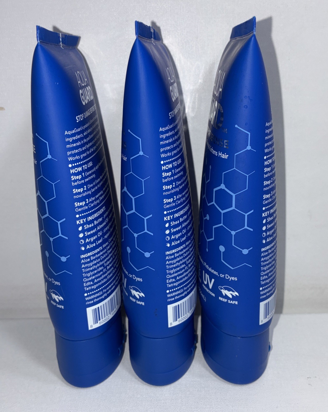 Lot Of 3- AquaGuard Pre-Swim Hair Defense 5.3fl Oz