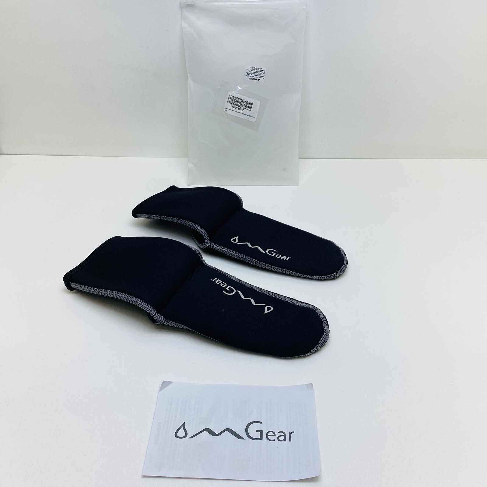 Water Socks Neoprene Socks Beach Booties Shoes 3mm High Cut Black X Small
