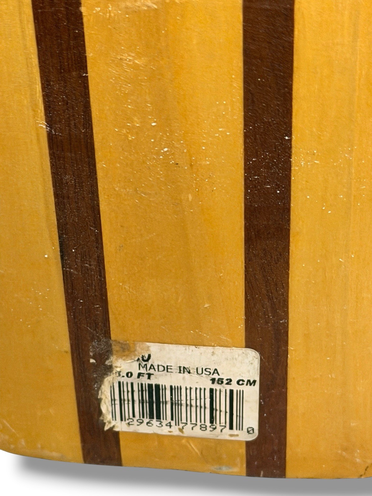 Feather Brand Canoe Paddle Caviness Woodworking Co. 152CM