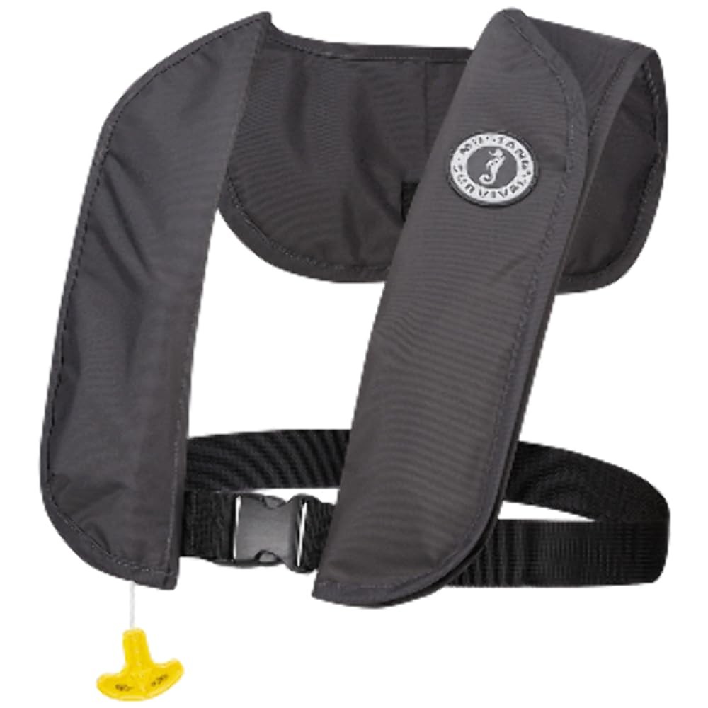 Mustang MIT 70 Inflatable PFD – Azure Blue – One Size, No Color
