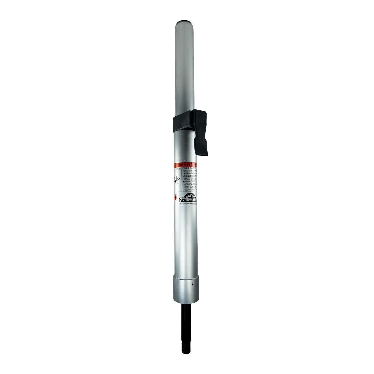 Springfield 1630801-A Kingpin Manual Adjustable Pedestal – Silver,black