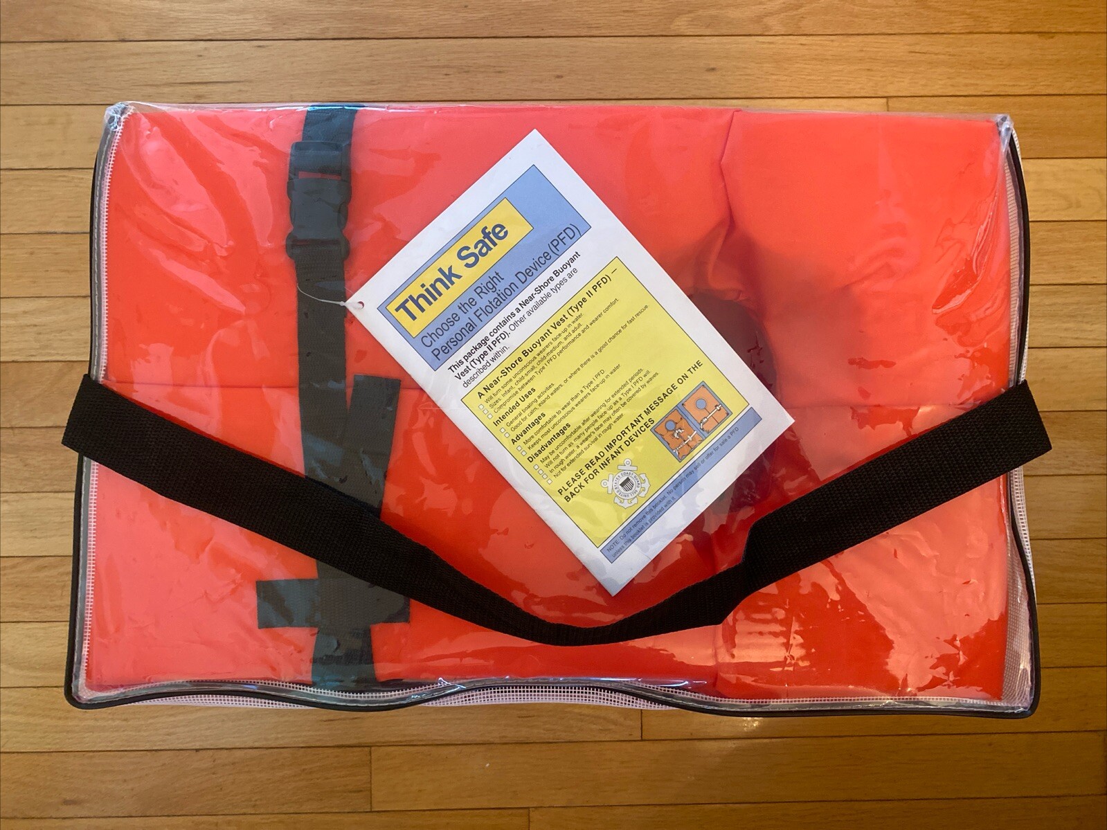 X2O Type 2 Life Jacket 4-Piece Boat Bundle USCG Approved Adult Universal Orange