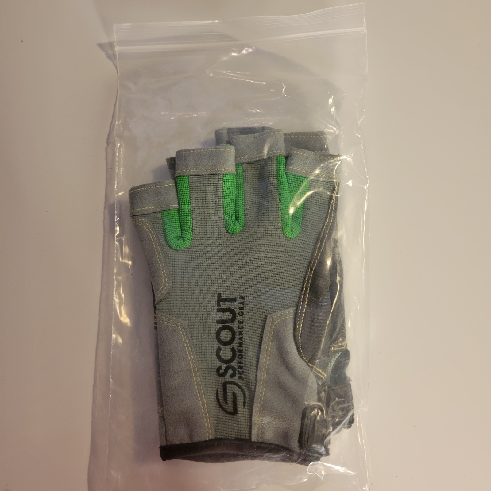 Sailing Gloves Kayaking Fishing Glove with Grippy Palm Spandex Rope Scout NEW