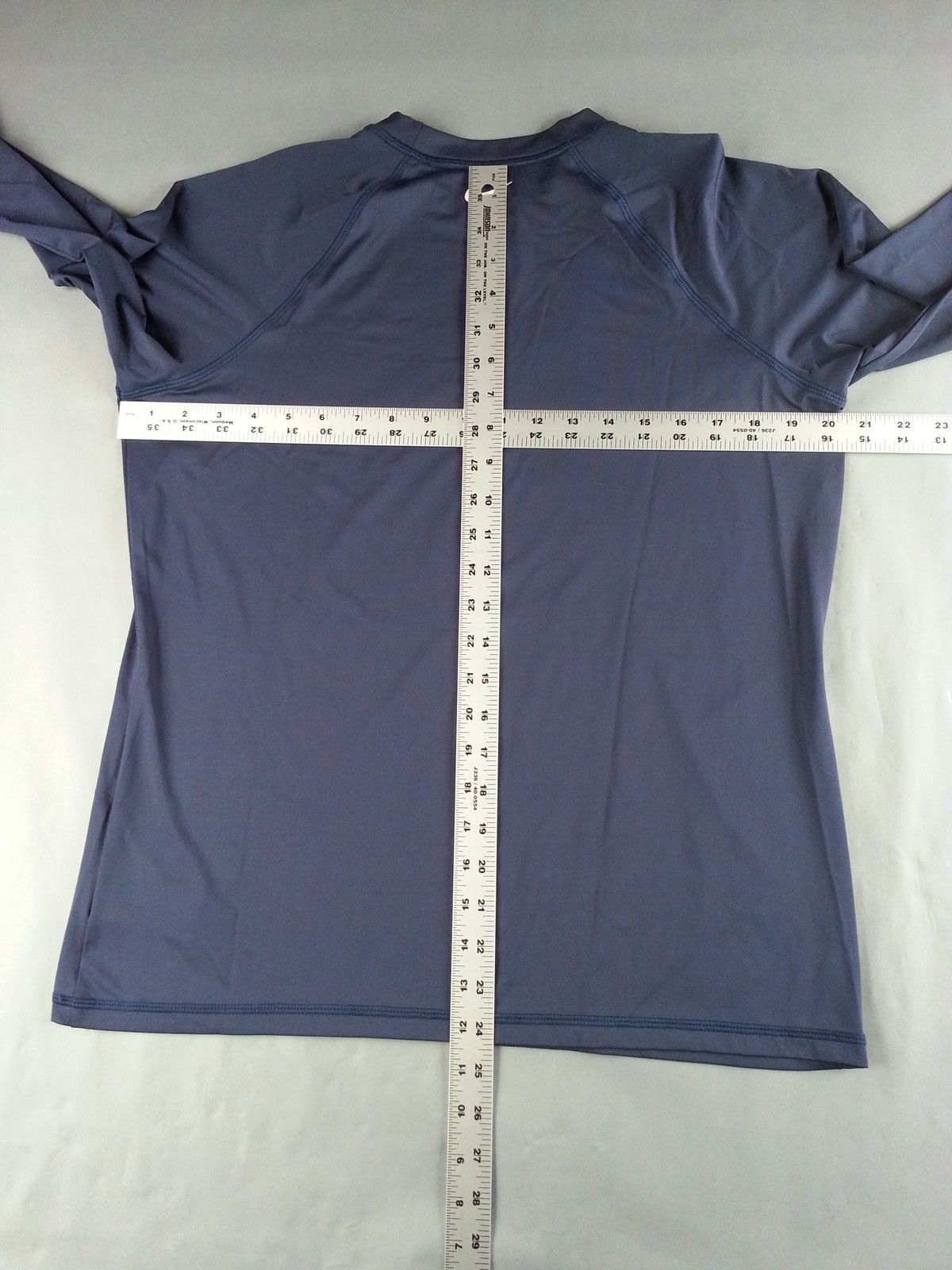 Nike Swim Men’s XL Dri-FIT Long Sleeve Rash Guard UPF 40+ Navy Blue NWOT