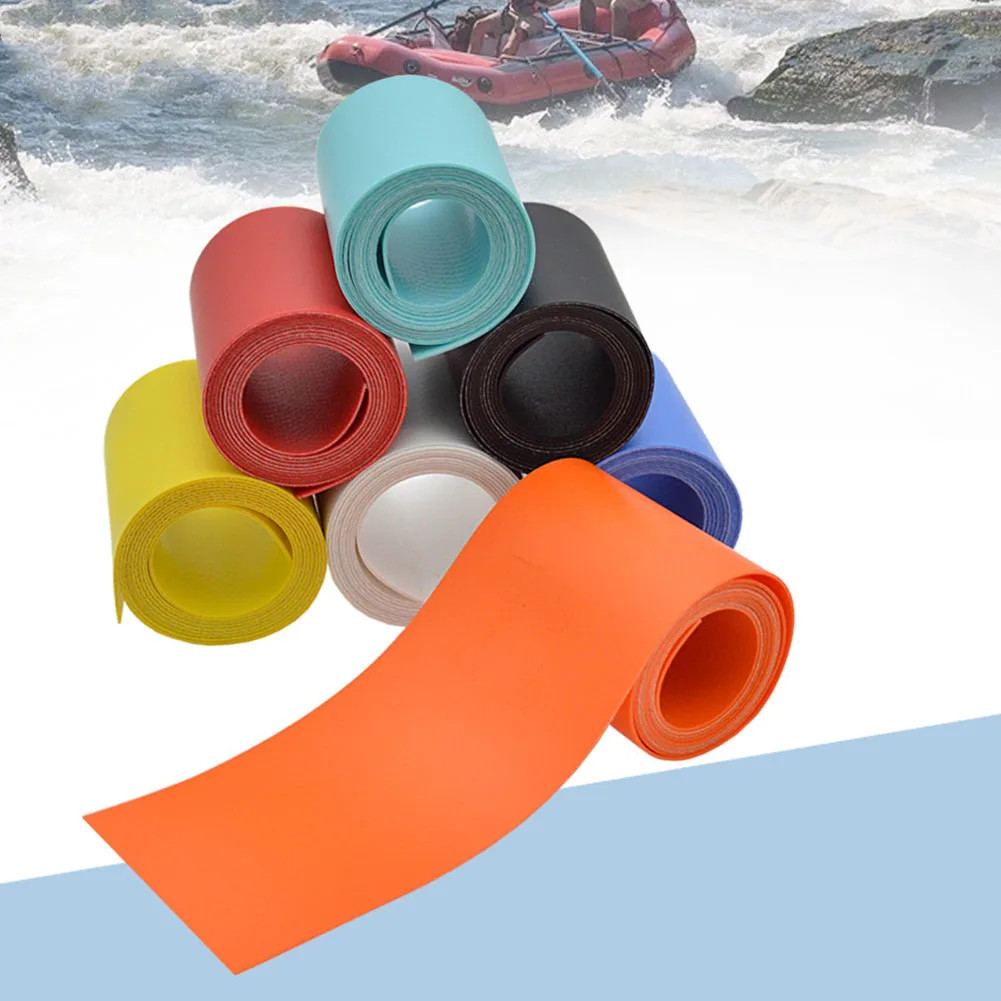 1 Roll 100x5cm Inflatable Boat PVC Patch PVC Repair Patch Kit For Kayak