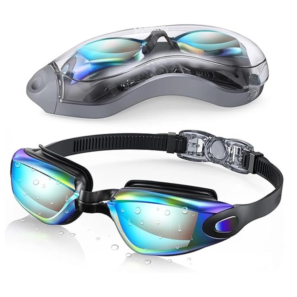 O Nation Clear Comfortable Swimming Goggles with UV- Anti-Fog Swim Glasses