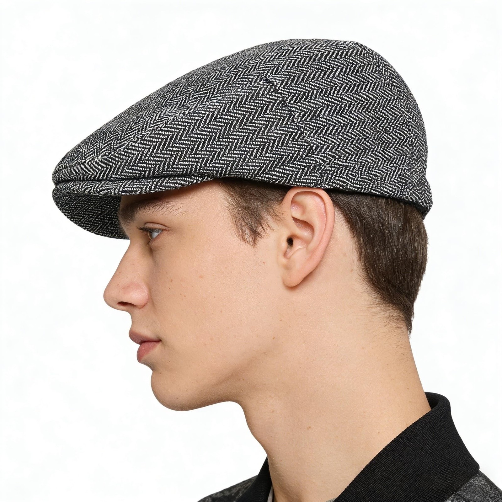 Gatsby Newsboy Hat Men Women Classic Herringbone lvy Trendy Tweeb Flat Cap 7